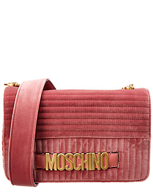 velvet moschino bag