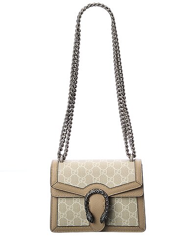 Gucci Dionysus Mini GG Supreme Canvas & Leather Shoulder Bag