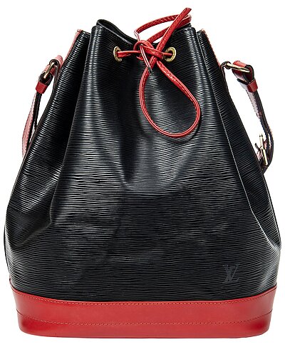 Gilt - Louis Vuitton - Black/Red Epi Noe Bicolor (Authentic Pre-Loved)