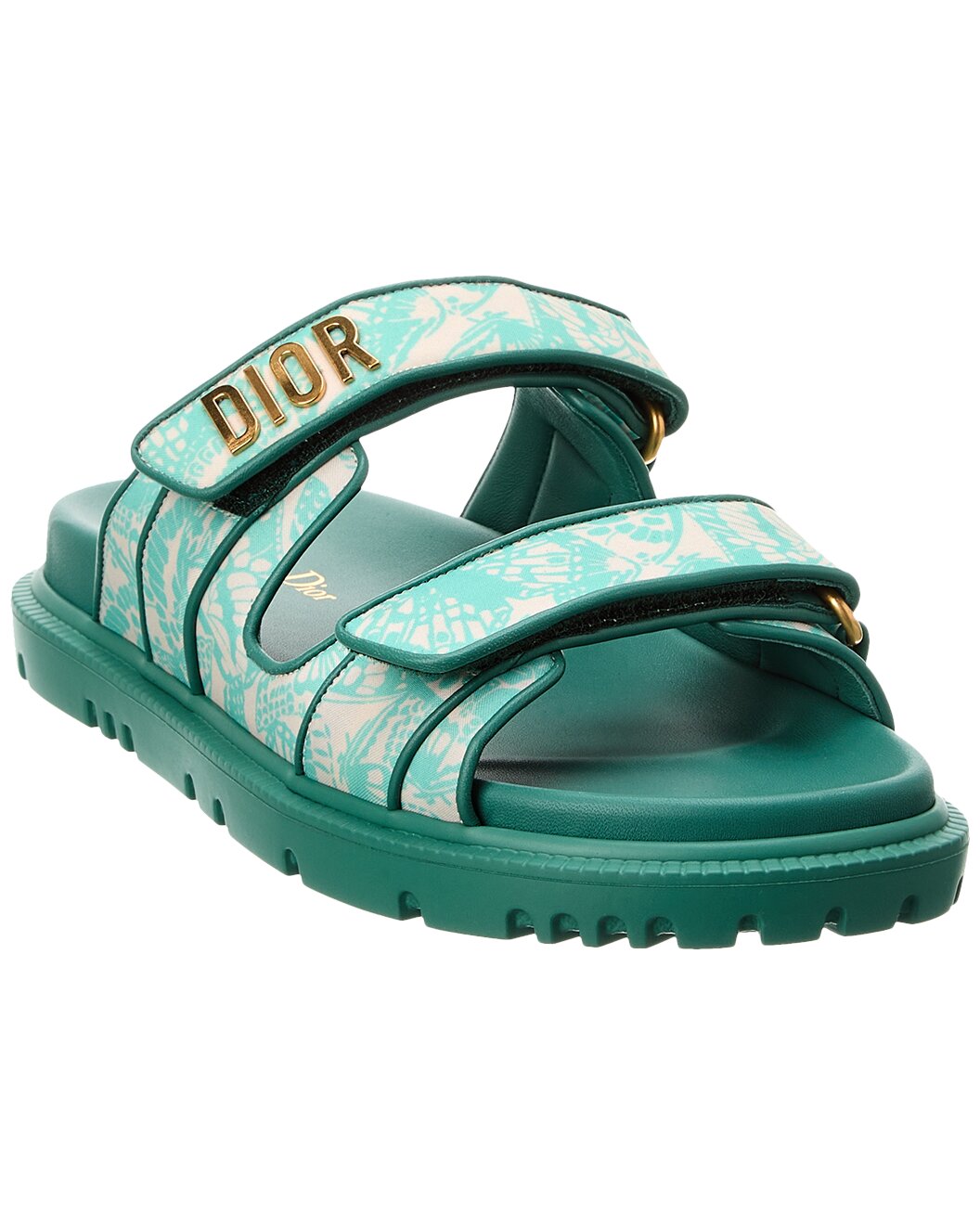 Dioract Canvas & Leather Sandal