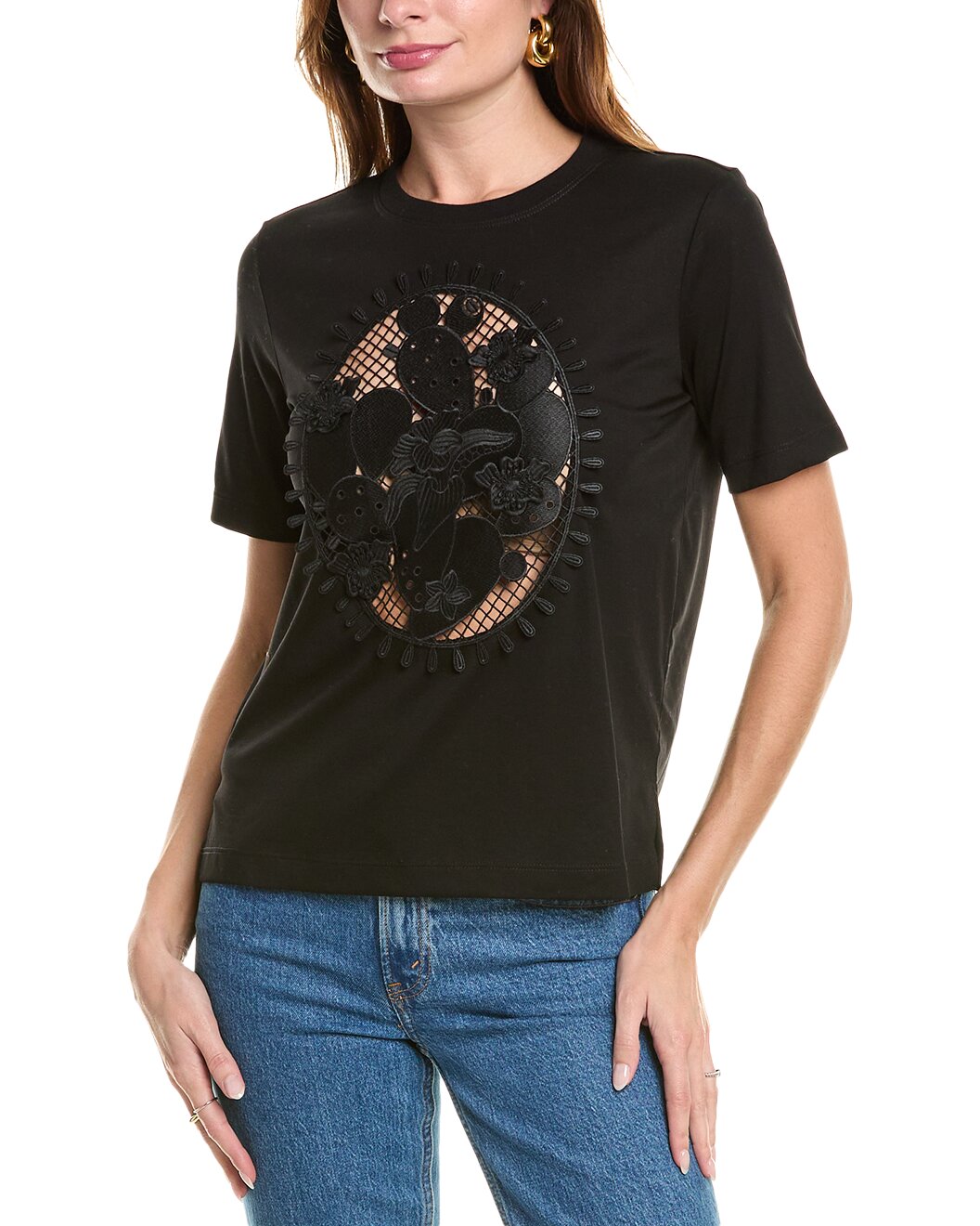 Cactus Applique T-Shirt