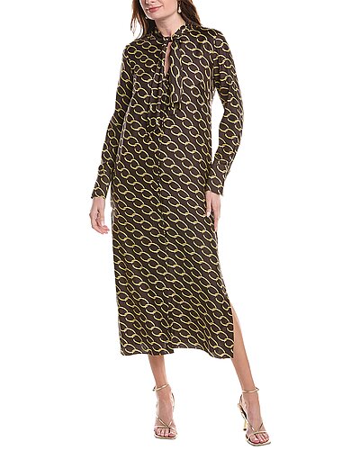 oscar de la renta silk maxi dress Rue La La - Oscar de la Renta