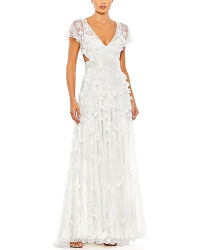 gilt evening dresses Primavera Couture 4323 - Long Sheath Dress