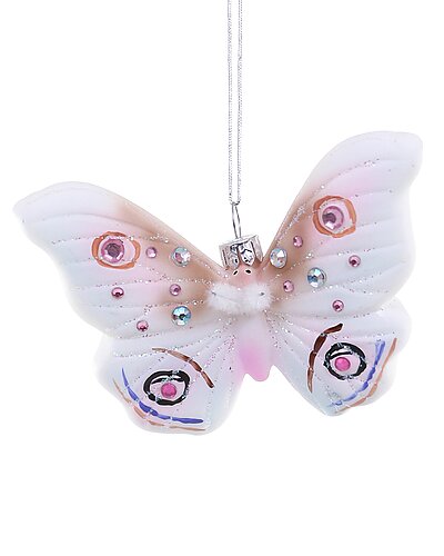 Cody Foster & Co. Frostfield Moth Ornament
