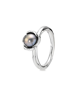 PANDORA My Wish Silver Pearl Ring