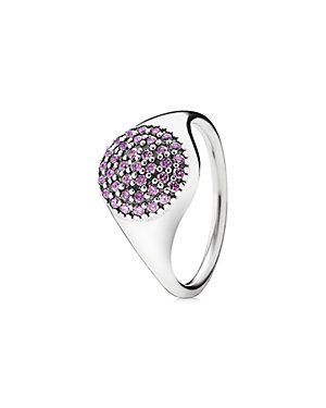 PANDORA Large Pave Silver CZ Ring