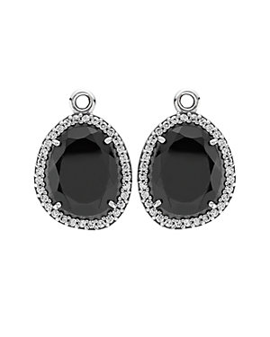 PANDORA Glamorous Legacy Silver Spinel & CZ Earring Charms