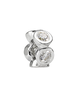 PANDORA Lights Silver CZ Charm