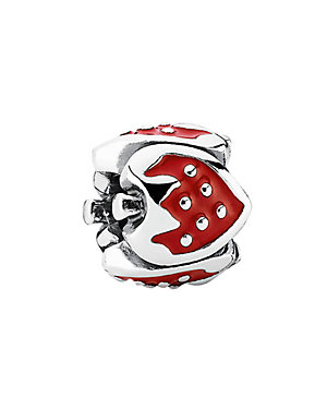 PANDORA Sweet Strawberry Silver Enamel Charm