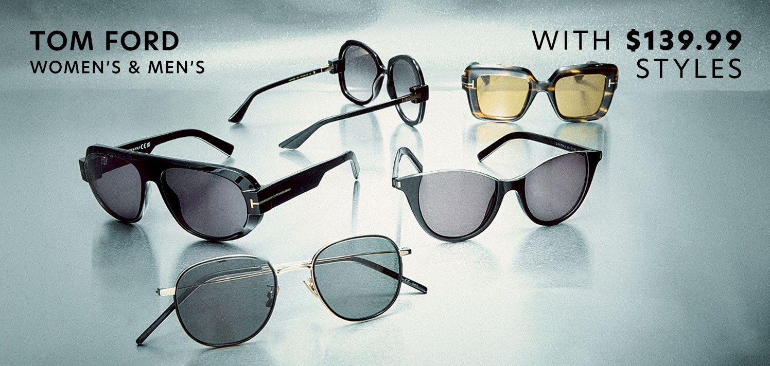 Tom Ford women’s and men’s styles