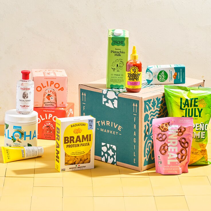Thrive Market: $100 Toward Your First 4 Orders & Free Gift