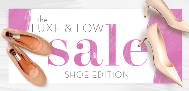 The Luxe & Low Sale: Shoe Edition