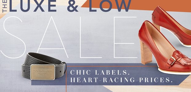 The Luxe & Low Sale