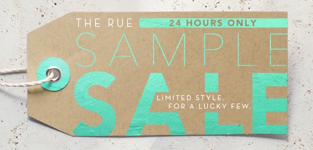 The Rue Sample Sale