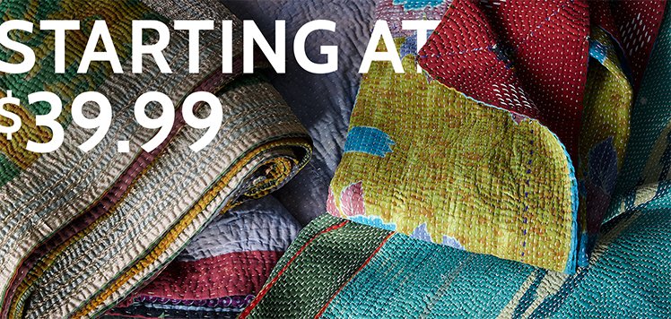 One-of-a-Kind Throws