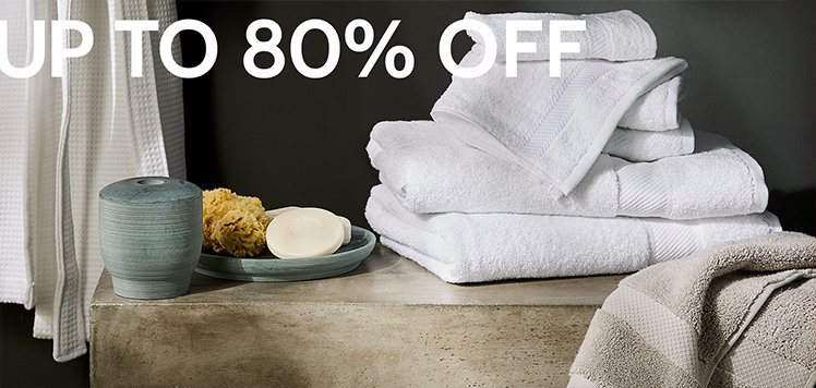 Great White Bedding Sale: Bath Edition