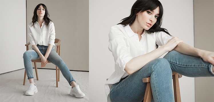 Skinnies With Mavi Jeans