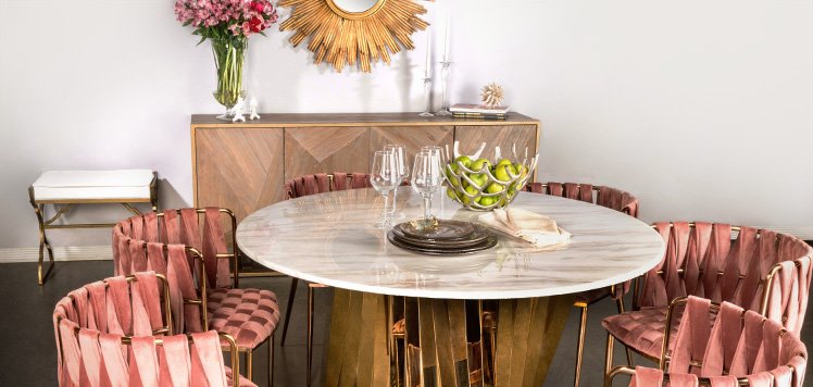 Modern Glam Furniture With Statements by J