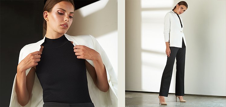 Structured Suiting With Elie Tahari