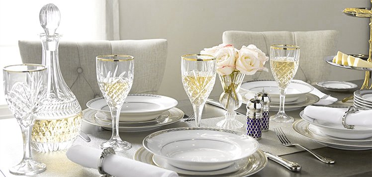Wedgwood, Waterford & More Deluxe Tableware