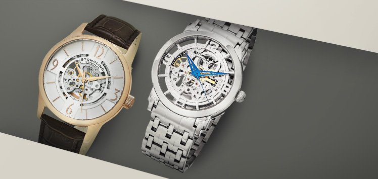 Men's Skeleton Watches