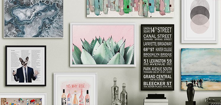 Watercolor & Floral Artwork