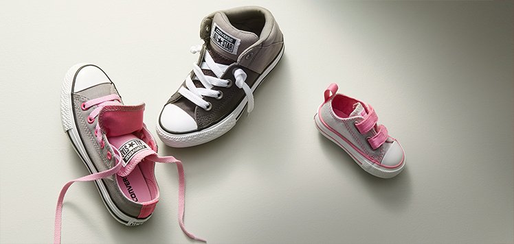 Starting at 50% Off Kids' Sneakers & Boots