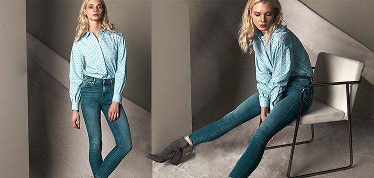Skinny to Cropped Jeans