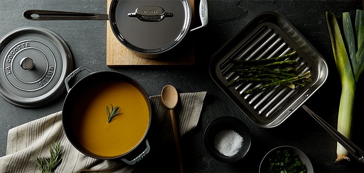 A Pro-Grade Kitchen With All-Clad & Staub