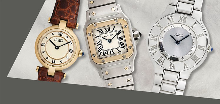 Women's Vintage Watches With Rolex & Cartier