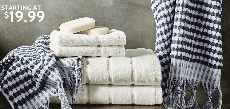Plush Bath Towels & Rugs