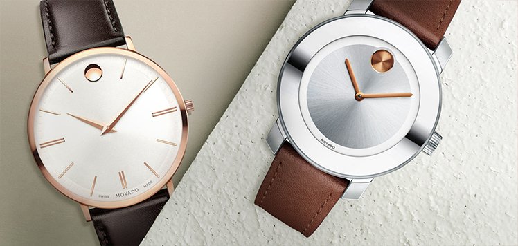 Sleek Women's Watches With Movado