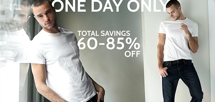 Extra Discount on Men's Deals