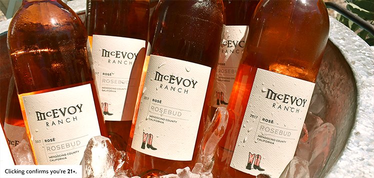 Rosé From McEvoy Ranch