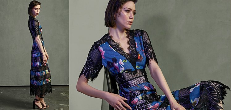 Lace to Florals With Foxiedox