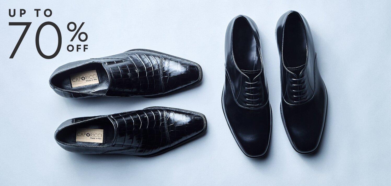 Caporicci & More Men's Luxe Shoes