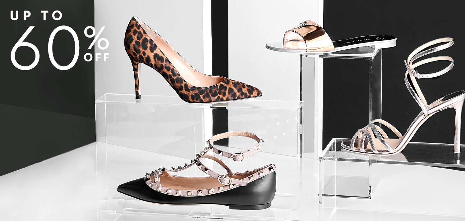 Luxe Heels. Luxe Flats. Have It All.
