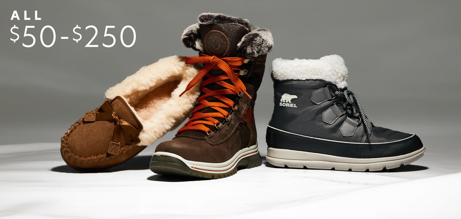 The Wear-Now Winter Shoe Event