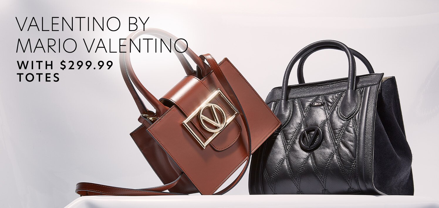 VALENTINO BY MARIO VALENTING, e WITH $299.99 , TOTES 