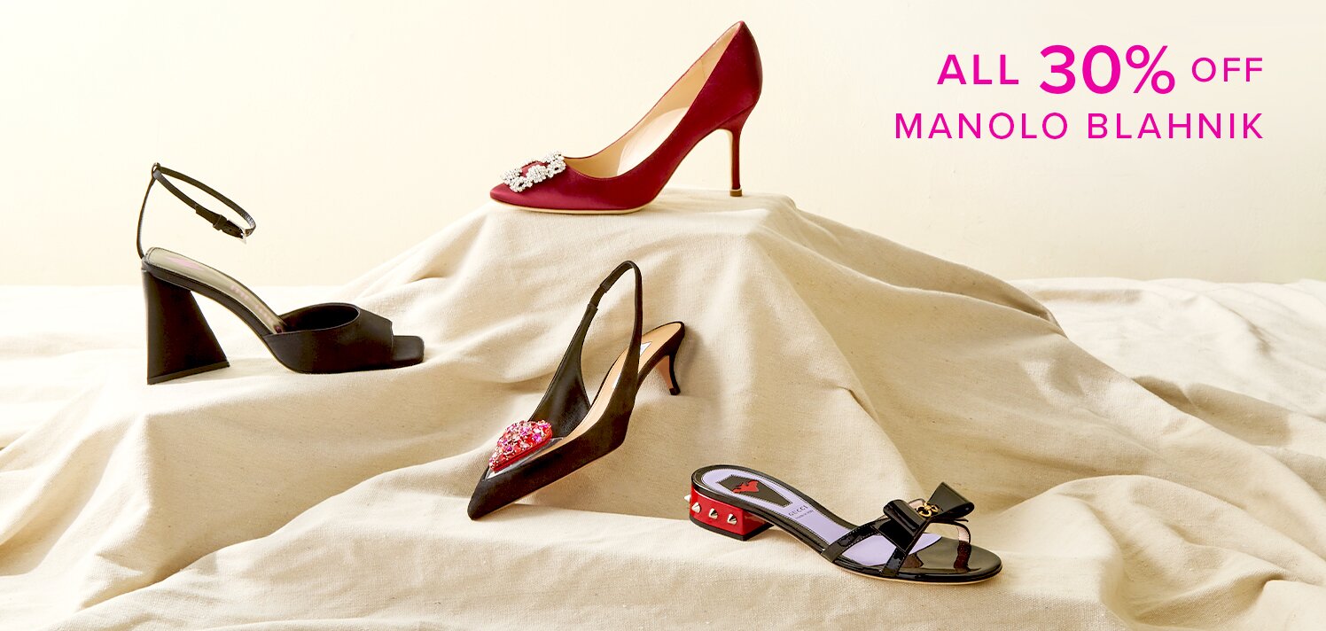 Rue La La Manolo Blahnik Shoes Sale Up to 20% Off + 10% off