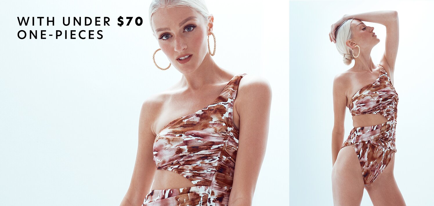  WITH UNDER $70 ONE-PIECES 