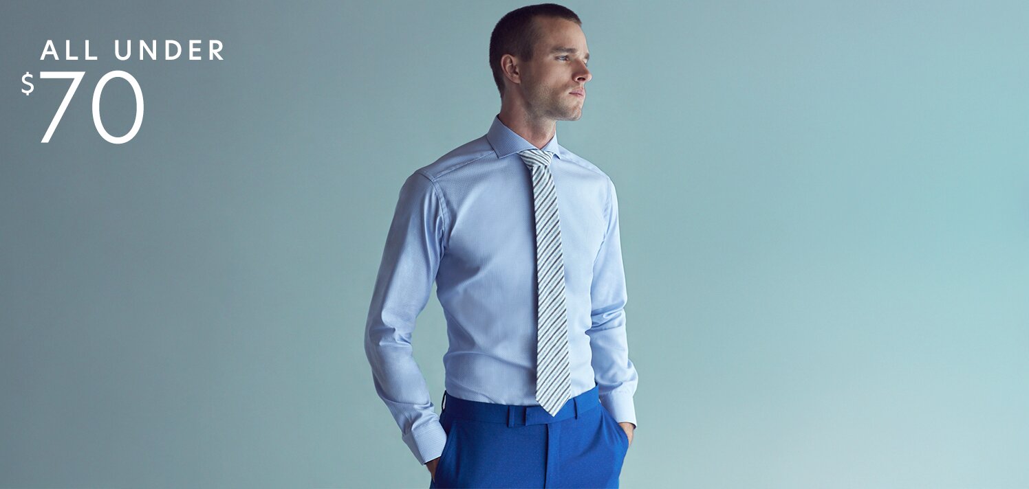 Dress Shirts to Ties