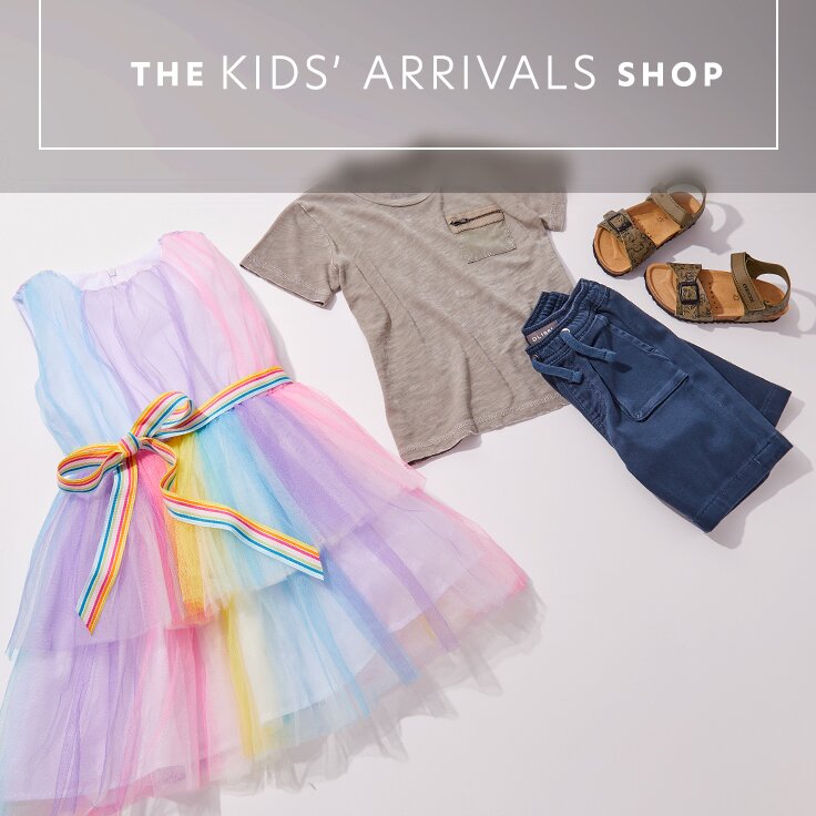 The Kids’ Arrivals Shop: Apparel to Shoes