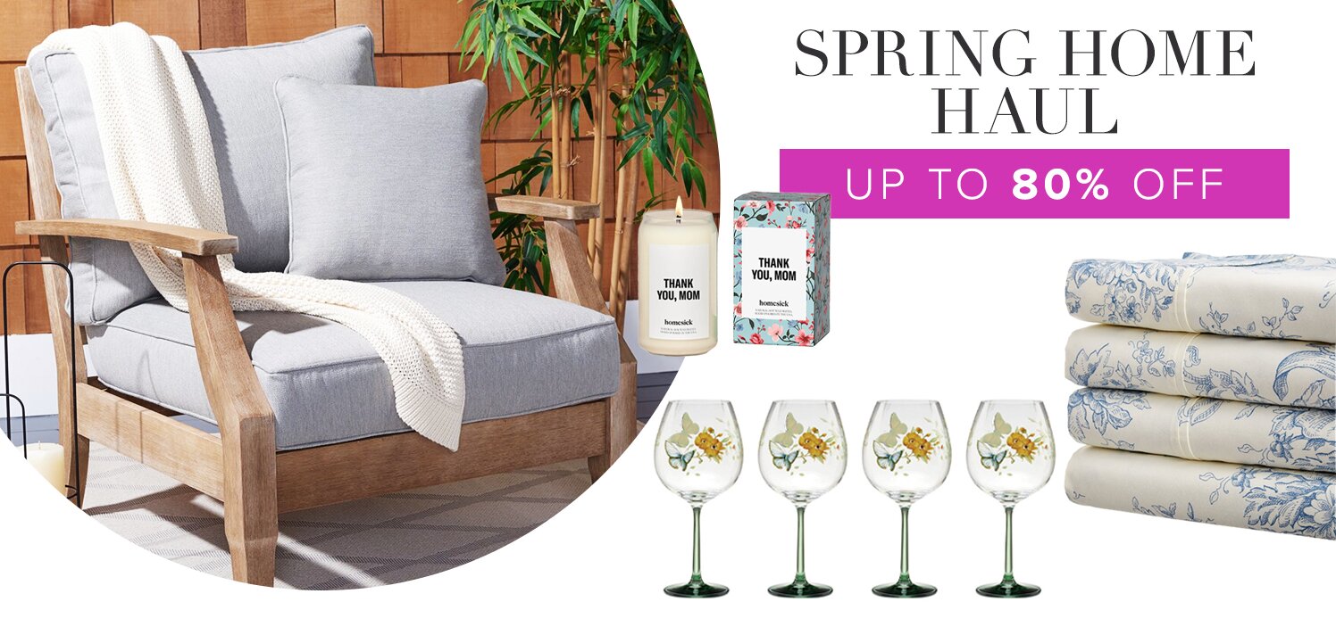 Floral Bedding to Outdoor Furniture