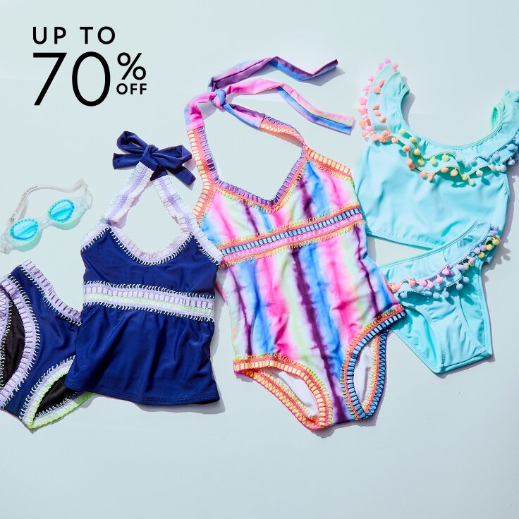 Up to 70% Off: Kids’ Swimwear