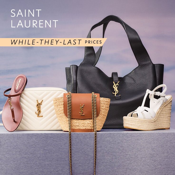 Saint Laurent | While-They-Last Prices: New Arrivals