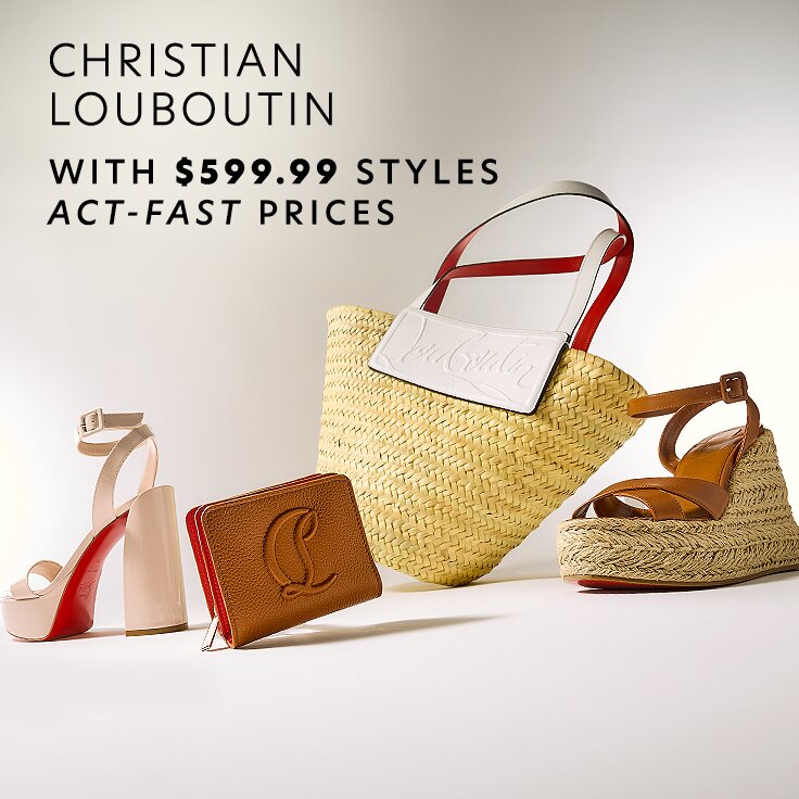 Christian Louboutin with $599.99 Styles | Act-Fast Prices: ...