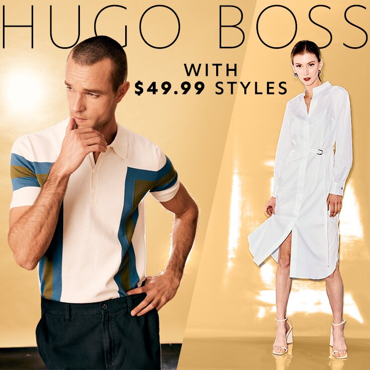 Hugo Boss with $49.99 Styles: 100+ Arrivals