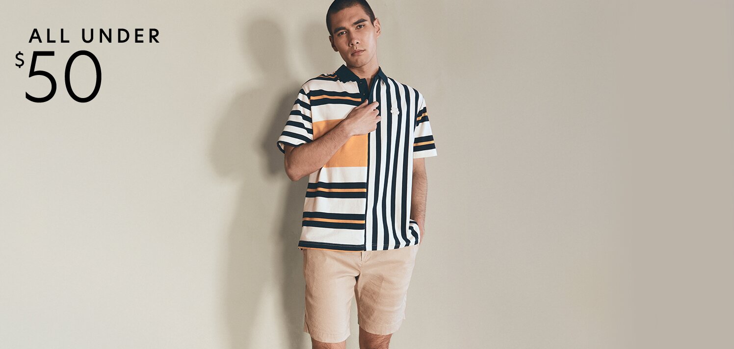 Men’s Polos to Shorts