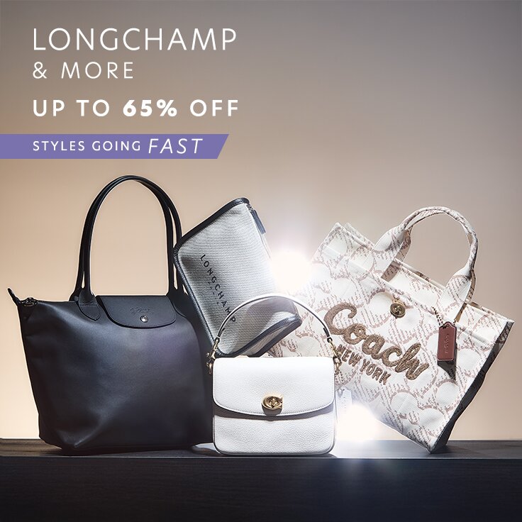 Up to 65% Off Longchamp & More | Styles Going Fast: Most-Wanted Handbags